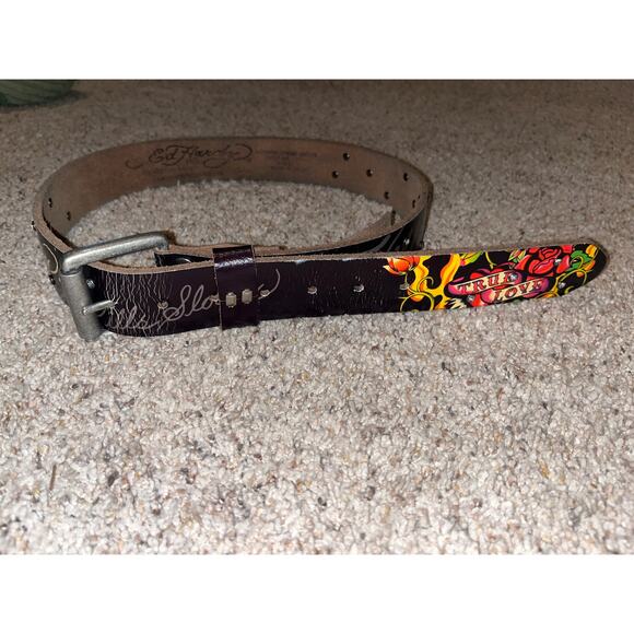 Ed Hardy True Love Belt Nordstrom Anniversary Exclusive Medium EH3245ND - Picture 3 of 11